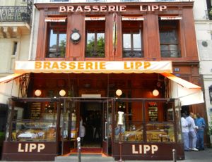 Braserie Lipp, Blvd St-Germain, Paris, France