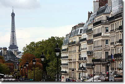 Apartments & Eiffel Tower, Paris, France