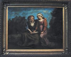Delacroix painting, Paris
