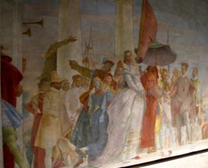 Tiepolo fresco, Jacquemart-André Museum, Paris