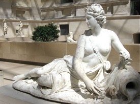 sculpture, Louvre, Cour Puget