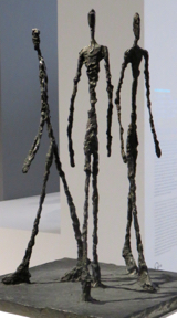 Giacometti, at Musee Maillol