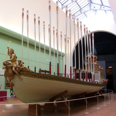 Napoleon's barge, Musee de la Marine, Paris