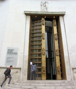 Entrance, Museum of Modern Art, Paris