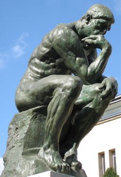 The Thinker, Rodin, Paris