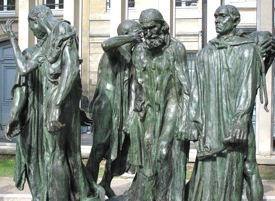 Burghers of Calais, Rodin Museum, Paris