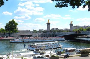 Boats on the Seine, Paris