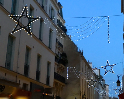 Christmas lights, Marais