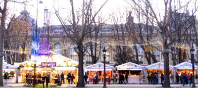 Christmas market, Grand Palais, Paris