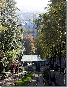 Funiculaire du Montmartre, Paris, France
