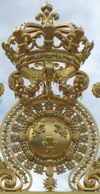 Detail, gate, Versailles