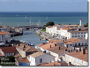 Harbor at Saint-Martin-de-Ré, Île-de-Ré, France