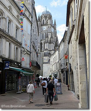 Street in Saintes, France