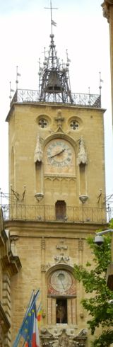 Clock tower, Aix-en-Provence, France