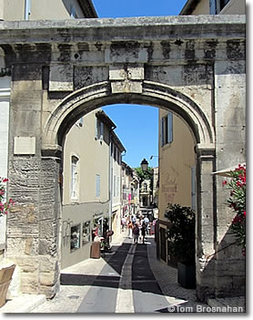 Stone gate, St-Rémy-de-Provence, France