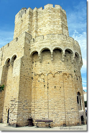 Fortress-like Église des Saintes-Maries-de-la-Mer, Camargue, Provence, France