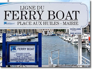 Vieux Port harbor ferryboats, Marseille, France
