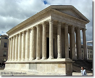 Maison Carré Roman temple, Nîmes, France