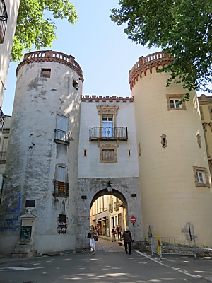 Tower gate in Céret