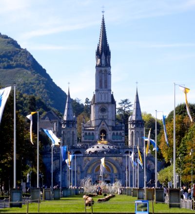 Basilicas of Lourdes, France