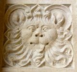 Lion's head, Lyon, France