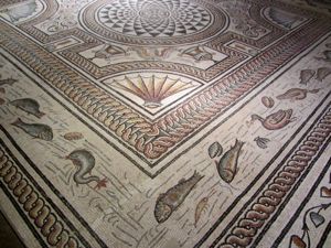 Mosaic, Musée Gallo-Romain, Lyon, France