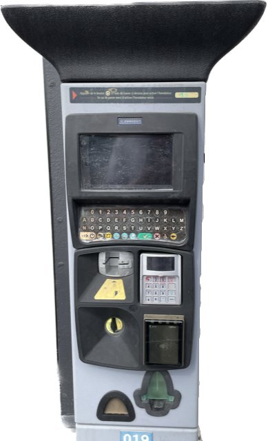 Horodateur - French parking payment machine