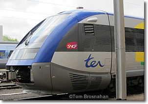 TER train locomotive, France